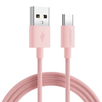 Joyroom USB-A till USB-C Kabel 1m - Rosa
