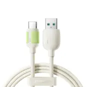 Joyroom USB-A Till USB-C Kabel 3A 1.2m - Beige