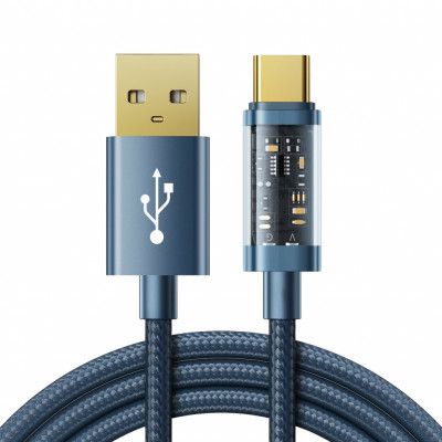 Joyroom USB-A till USB-C Kablar 3A 2m - Blå