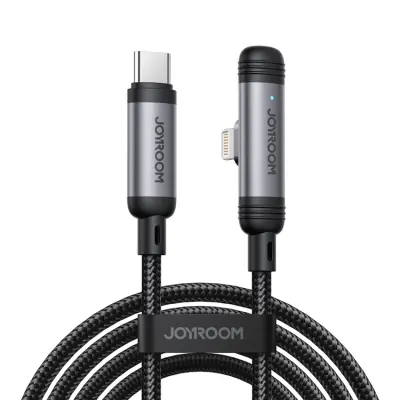 Joyroom USB-C - Lightning 30W Kabel 1.2m Series 90° - Svart