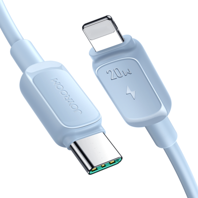 Joyroom USB-C till lightning kabel 20W 1.2m - Blå