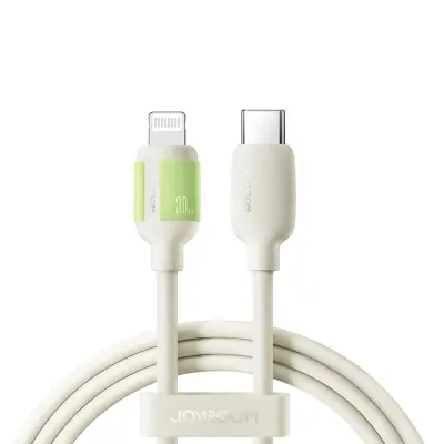 Joyroom USB-C Till Lightning Kabel 30W 2m - Beige