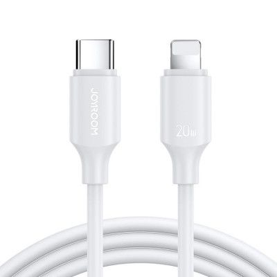 Joyroom USB-C Till Lightning Kabel 480Mbps 20W 2m - Vit