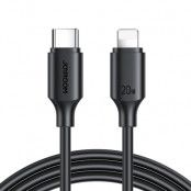 Joyroom USB-C Till Lightning Kabel 480Mb/S 20W 1m - Svart