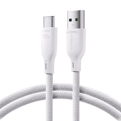 Joyroom USB-C till USB-A kabel 100W 1m Multi-Color - Vit