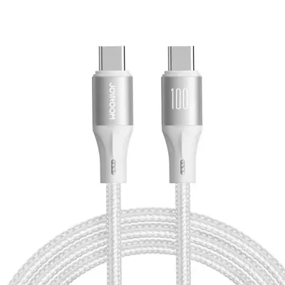 Joyroom USB-C Till USB-C 100W Kabel 1.2m - Vit
