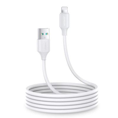 Joyroom USB-A till Lightning kabel 2.4A 2m - Vit