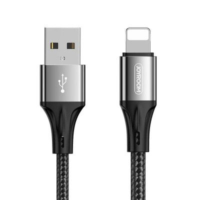 Joyroom USB - Lightning cable 3 A 1 m Svart