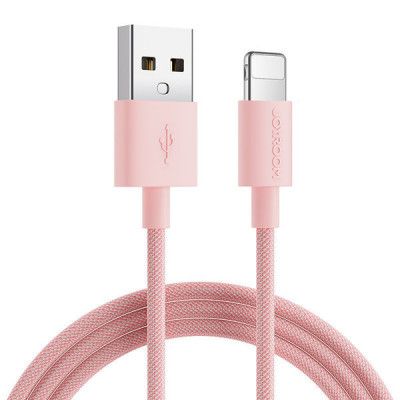 Joyroom USB Lightning Kabel 1m - Rosa
