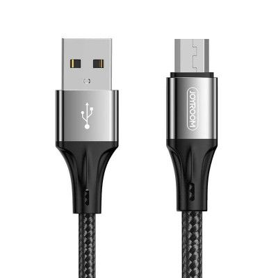 Joyroom USB - micro USB cable 3 A 1,5 m Svart