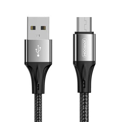 Joyroom USB - micro USB cable 3 A 1 m Svart