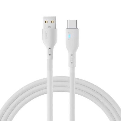 Joyroom USB-C till USB-A kabel 2m - Vit