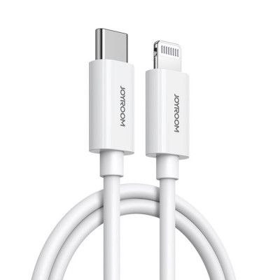 Joyroom USB Typ-C - Lightning Kabel 27W PD 2m - Vit