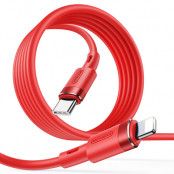 Joyroom USB-C - Lightning Kabel PD 20W 1.2m - Röd