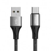 Joyroom USB - USB-C cable 3 A 1,5 m Svart