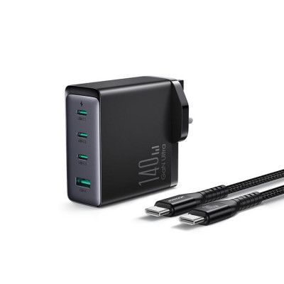 Joyroom Väggladdare 3x USB-C/USB-A 140W USB-C 240W Kabel 1.2m