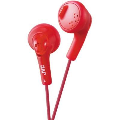 JVC Hörlur F160 Gumy Bass-Boost In-Ear - Röd