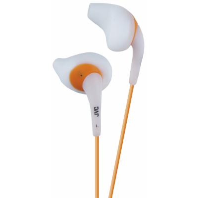 JVC HA-EN10-W-E In-Ear Sport Hörlurar - Vit/Orange