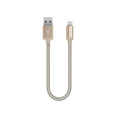 Kanex DuraBraid Lightning-kabel 15cm - Guld