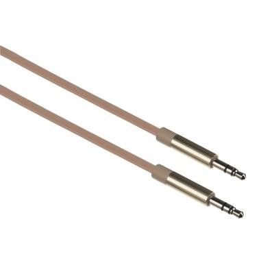 KIT 3,5mm 1m Ljudkabel Alu - Guld