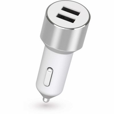 KIT - PLATINUM Laddare 12V 2xUSB 3.4A - Silver