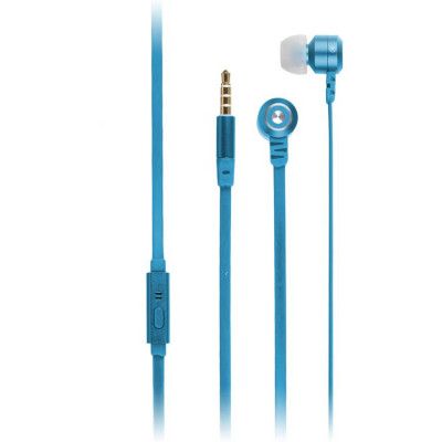 KITSOUND FRESH Hörlurar Ribbon 3.5mm In-Ear - Blå