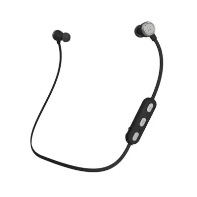 KITSOUND Hörlurar Hudson Sport In-Ear Trådlös - Silver