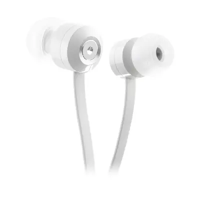 KITSOUND RIBBONS inear Hörlur Vit Med MIC