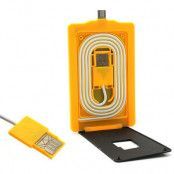 Kompakt & lätt micro-USB laddningskabel - Orange
