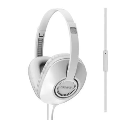 KOSS Hörlur Over-Ear UR23i One Touch Mic - Vit