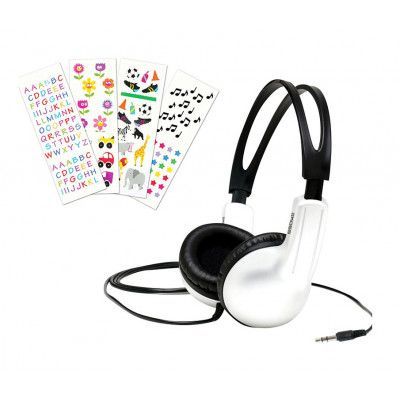 Koss MyOwnStereophone med klistermärken för dekoration
