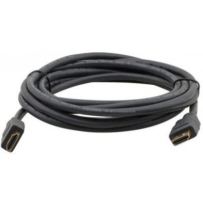 Kramer HDMI-kabel Flexible C-MHM/MHM  - Svart 0,3 meter