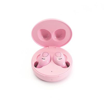 LEDWOOD Hörlur i9 TWS True Wireless In-Ear Rosa Mic