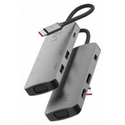 LINQ 7in1 USB-C HDMI Adapter Triple DisplayPort