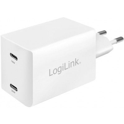 LogiLink PA0231 2x USB-C GaN-laddare