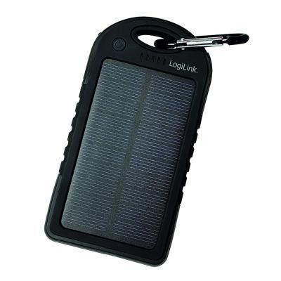 LogiLink Solcells-PowerBank 5000mAh
