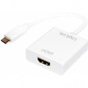 LogiLink USB-C till HDMI-hona Adapter