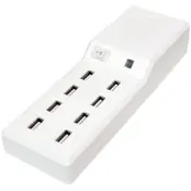 LogiLink USB-laddare med 8 portar