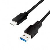 LogiLink USB 3.2 Gen1x1 USB-A till USB-C 0 5m