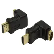 LogiLink Vinklad HDMI-adapter Ha ->ho