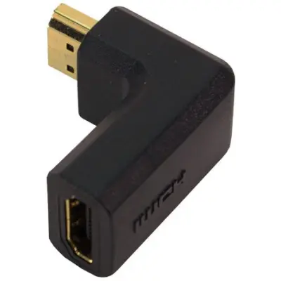 LogiLink vinklad HDMI-adapter - hane till hona