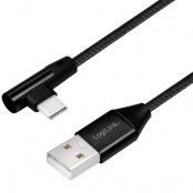 LogiLink Vinklad USB-C-kabel USB 2.0 Max 3A 0.3m