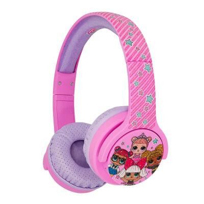 LOL Hörlur Junior Bluetooth On-Ear 85dB Trådlös Rosa Club