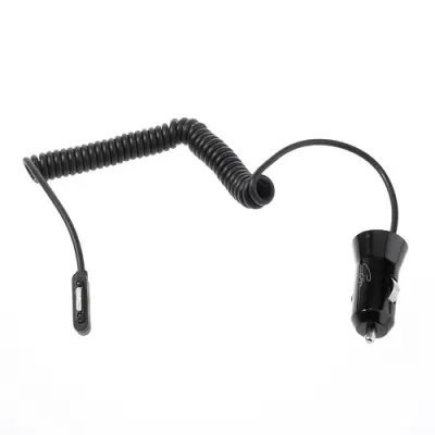 Magnetisk Billaddare till Sony mobiler med magnetic port (Svart)