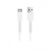 Maxlife USB Till MicroUSB 1m Kabel 3A MXUC-04 - Vit