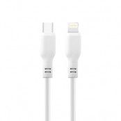 Maxlife MFI USB-C till Lightning kabel 1m 27W MXUC-10 - Vit