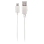 Maxlife USB-A Till USB-C Kabel 3m 2A - Vit