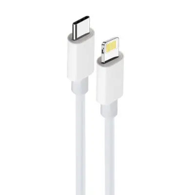 Maxlife USB-C till Lightning kabel 2m 20W MXUC-05 - Vit