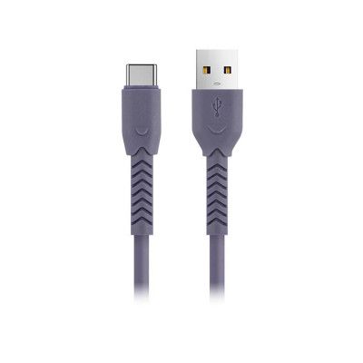 Maxlife USB-C till USB-A kabel 1m 3A MXUC-04 - Lila
