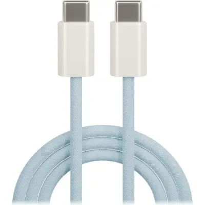 Maxlife USB-C till USB-C kabel 1m 20W MXUC-06 - Blå